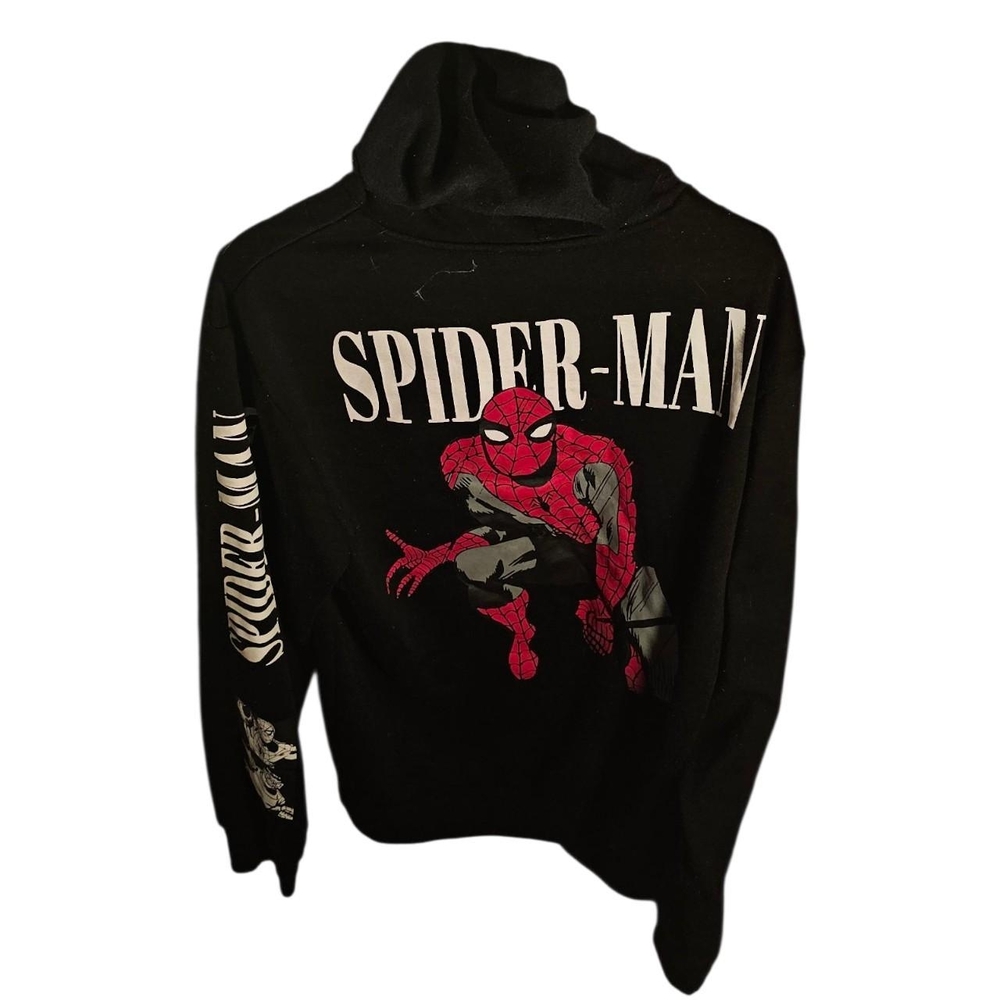 Marvel Spider-Man Black and Red Hoodie